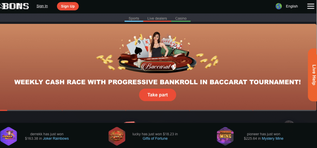Free spins grátis