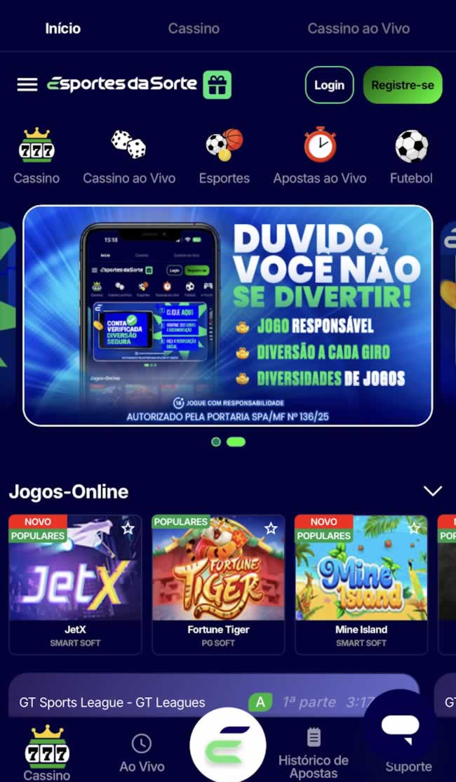 Aposta de jogos de futebol